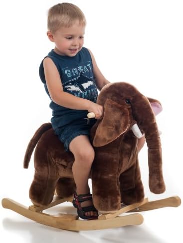 woolly mammoth rocking horse