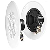 OSD Audio C1070 8" 70V Tap In-Ceiling Commercial Speaker (White, Single)