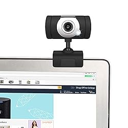 Aguoxing HD Webcam Web Camera Video, 360 Degrees HD