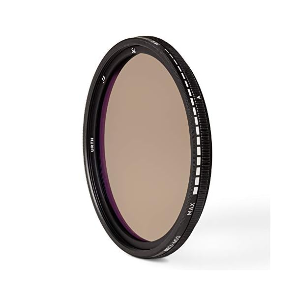 Urth 37 mm Variabler Graufilter ND2-400 (1-8.6 Stop) ND Filter – Bild 3