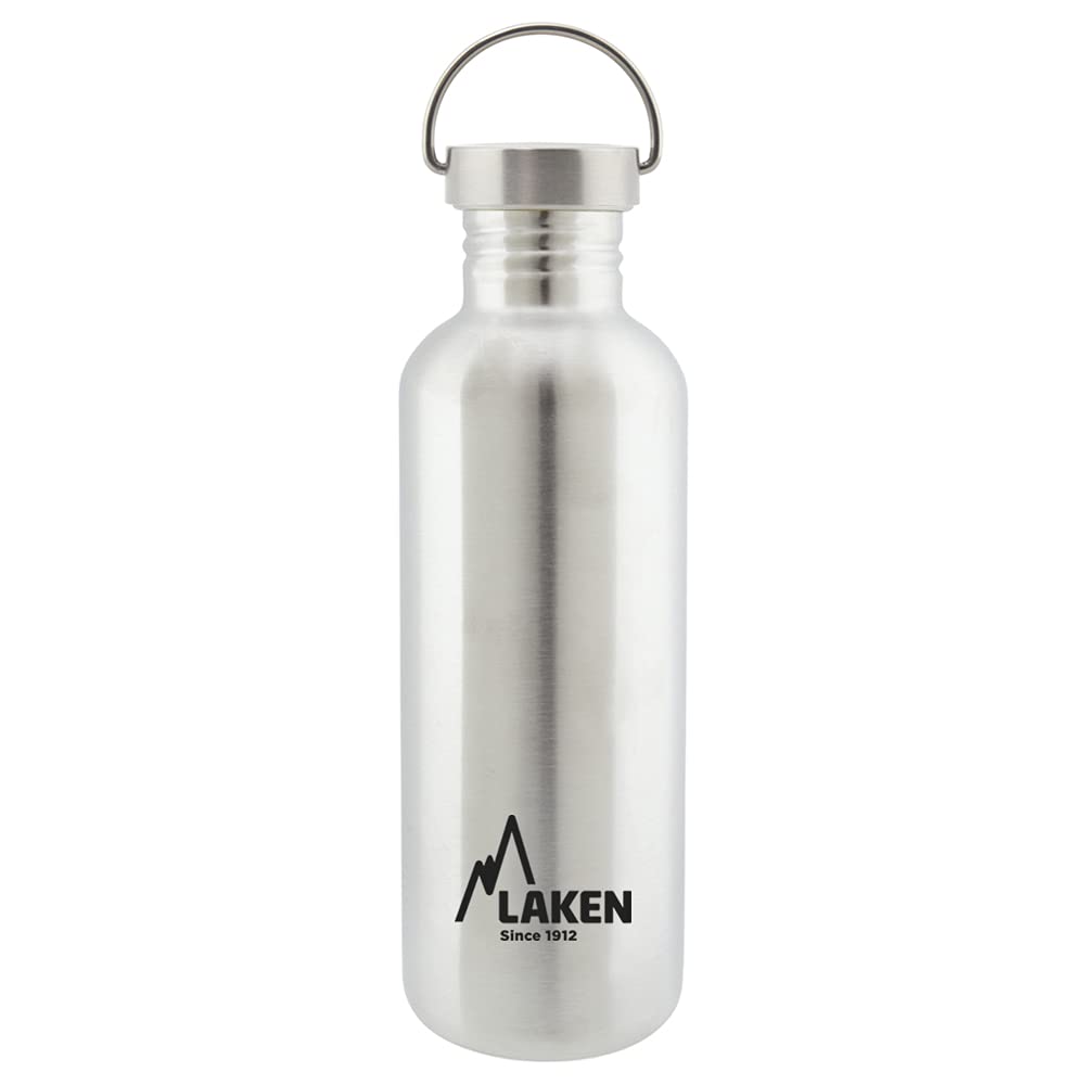 Laken Basic Steel Unisex Stainless Steel Bottle, 1 Litre