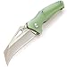 Eafengrow Folding Knife Pocket Knives G10 Handle Blade Camping Hunting Knife Outdoor Tool Survival Knives (EA01-jade)