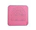 Carykon Roll Quiller's Grid Guide Quilling Board with Pins Storage for Paper Crafting Winder Roll Square Craft DIY Tool (Pink)