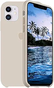 Designed for iPhone 11 Case, Compatible with iPhone 11 Silicone Case, Liquid Silicone Gel Rubber Protection Shockproof Drop Protection Phone Case for iPhone 11 6.1 inch, Stone