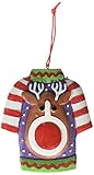 FE-OTC The Legend of Ugly Christmas Sweater Holiday Ornament Gag Gifts