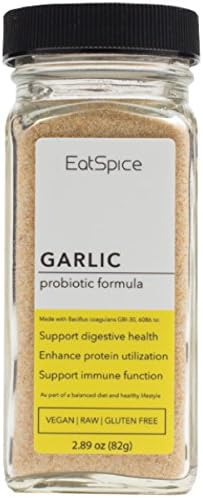 Garlic Powder (Granulated) with Probiotics by EatSpice for Digestion and Metabolism