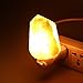 Salt Lamp,SDlife Home Decor Night Light with Wall Plug (A)