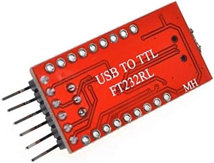 FTDI FT232RL USB to TTL Serial Converter Adapter Module 5V and 3.3V + Cable, 1, 1PCS - Image 5