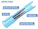 GBAuto Blue Heat Shrink Butt Connectors 16-14 Gauge-Insulated Waterproof Electrical Connectors Wire Terminals Marine Automotive Crimp-Butt Splice Connectors - 200PCS