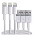 eTECH [2 Pack] Lightning Cable, Fast Charging & Sync Charger Cable Compatible/Replacement for Apple iPhone Xs Max, XR, X 8 Plus 7 Plus 6S Plus 6 Plus 5 5S SE, iPad Pro Air, iPad Mini 1/2/3/4 (3 Feet) primary
