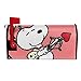 Duwamesva Funny Mailbox Cover Snoopy Cupid Print Magnetic Mail Cover Post Letter Box Cover Home Garden Decor