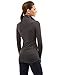 PattyBoutik Women's Zip Pocket Tunic (Heather Dark Gray S)
