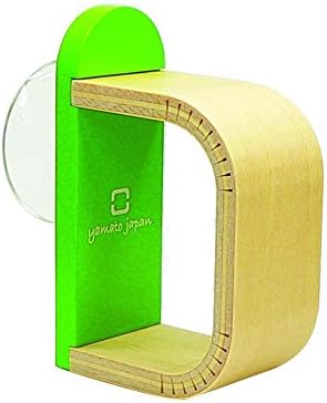 Yamato craft sucker towel hanger "d- towel holder" Light Green YK11-010