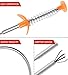 Drain Clog Remover, Drain Clog Remover Cleaning Tool Pipe Dredging Tools Household Hair Cleaner for Kitchen Sink, Bathroom Tub, Toilet(33.46inch)