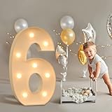 imprsv Marquee Numbers, 3FT Light Up Numbers for