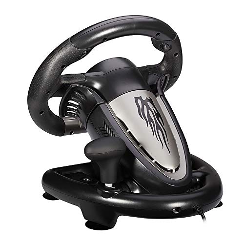 Ripley PXN V3II PC RACING WHEEL 180 DEGREE UNIVERSAL USB CAR RACING GAME STEERING WHEEL WITH