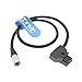 Hirose 4Pin Male to Anton Bauer D-Tap for Zoom F8 Sound Devices 633/644/688 (Straight Cable)
