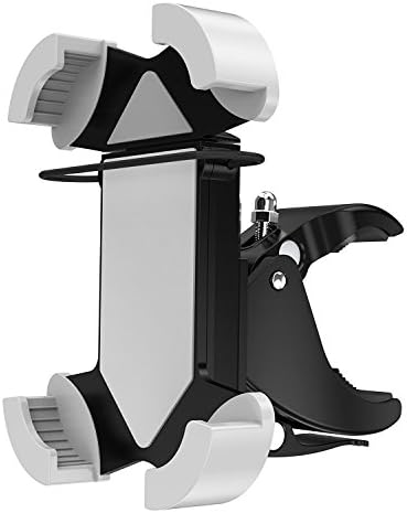 Bike Phone Mount, Rayvel Universal Bike Phone Holder Handlebar & Motorcycle Mount Holder (360 Degree Rotation) fits iPhones, Samsung Galaxy, LG, BlackBerry, HTC Smartphones, GPS Devices and More