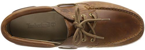 timberland mens chilmark 3 eye handsewn boat shoes sahara