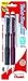 Pentel Twist-Erase III Automatic Pencil with 2 Eraser Refills, 0.7mm, Assorted Barrels, 2 Pack (QE517BP2-K6)