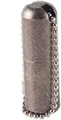 Inmindboom Mini Compact Kerosene Lighter Waterproof Capsule Gasoline Lighter Inflated Key Chain Outdoor Tools