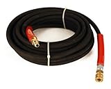 Raptor Blast 6000 PSI BLACK 2 Wire Braid Pressure Washer Hose 50' w/ Couplers