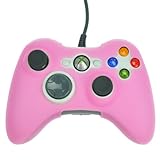 Generic Silicone Skin Case Combo for Microsoft Xbox 360 Controller 5.5" x 3.0" x 1.2" Pink