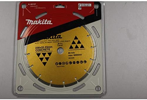 Makita a-84137 Diamond Cutting Disc, 230 mm, Gold, Yellow - Image 3