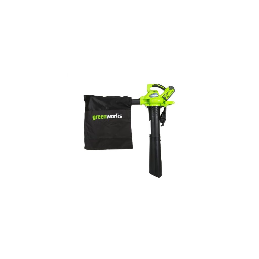 Greenworks DigiPro GMAX 40V LiIon Cordless 185MPH Blower/Vac The
