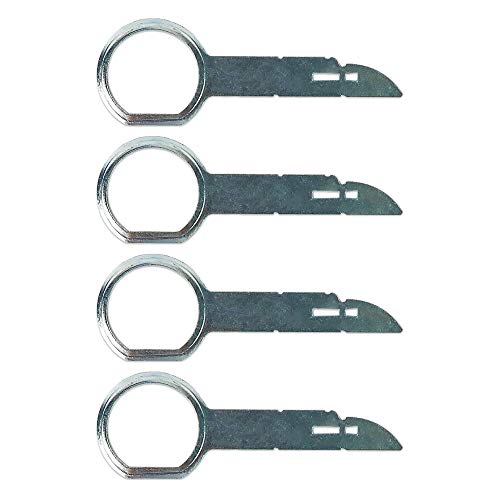Boxiti Radio Removal Tool kit for Porsche, Volkswagen, Audi and Mercedes Vehicles (4 Keys Pack) - Thumbnail 5
