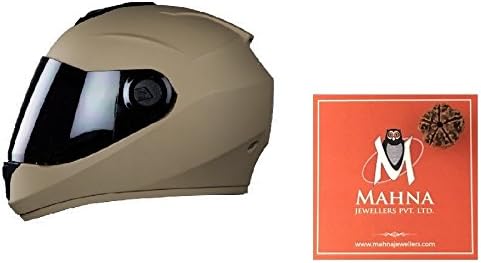 Steelbird SBH-11 Zoom Full Face Helmet Desert Storm, Size: M(55-56 cm)