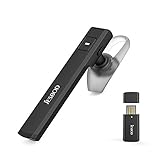 JESBOD J05 Bluetooth Headset V4.1 Ultra Light Hands-free with Mic for iPhone Android & Tablets-Black