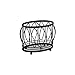 Spectrum Diversified Leaf Utensil Holder, Black