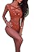 Prograce Women's Sexy Criss Cross High Waist Bandage 2PCS Bikini Set Swimsuit