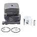 Harbot 34mm Cylinder Piston Kits with Spark Plug for Stihl FS55 FS45 BR45 HL45 HS45 HS55 KM55 Trimmer BG85 BG55 BG45 BG46 BG65 Blower 4140-020-1202