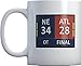 28-3 Comeback Mug (34-28 on other side) New England Champions Coffee Mug