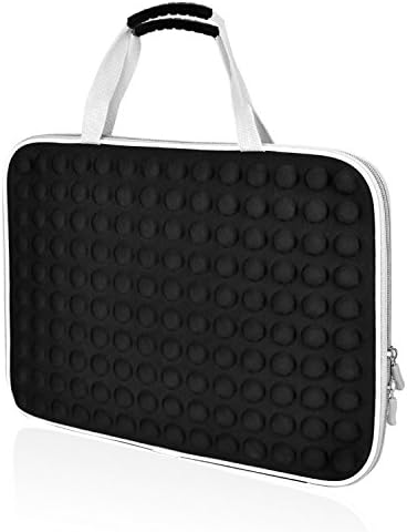 SmartElite Laptop Sleeve, 14.1 Inch Shakeproof Notebook Bag with Wave Point, 360°Protective Breathable Wear-resisting Tablet Case for Laptop, Tablet, Macbook, Notebook ( Black )