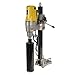 Steel Dragon Tools 185 8in. Concrete Hole Boring Rig Wet & Dry Core Drill with 2in. 3in. 4in. Wet Laser Welded Diamond Concrete Bits