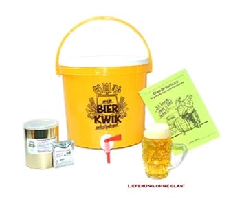 Unbekannt Das Bier Brau Set Starter Komplettset Brauen Sie Ihr