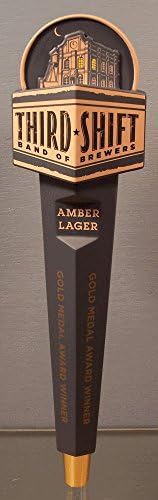 Miller Coors Band Of Brewers Third Shift Amber Lager Tap Handle
