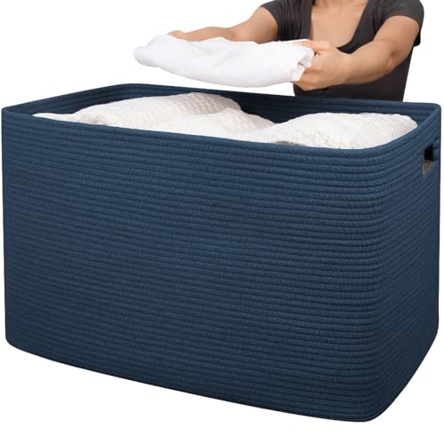 OIAHOMY Xxxlarge Rope Storage Basket