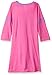 Shopkins Little Girls' Varsity Nightgown, Pink, 4