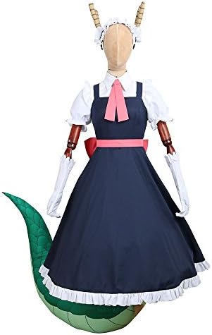 Cosplay Costumes Miss Kobayashi's Dragon Maid Tohru Dress Handband Tail Halloween