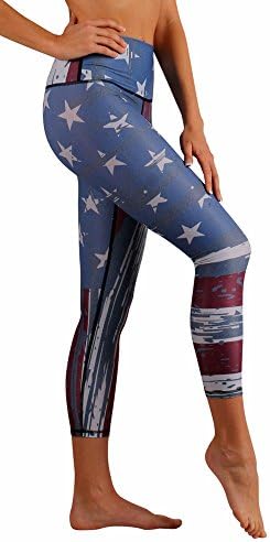 Yoga Democracy Eco-Friendly Glory Days Leggings (Crops) (L)