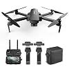 Hubsan Zino Pro Plus 4K Drone UHD Camera 3-Axis Gimbal GPS FPV RC Quadcopter with Carrying Bag, 8KM SyncLeas…
