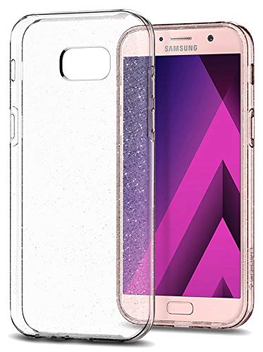 Spigen Liquid Crystal Galaxy A5 2017 Case with Slim Protection and Premium Clarity for Samsung Galaxy A5 (2017) - Glitter Crystal Quartz