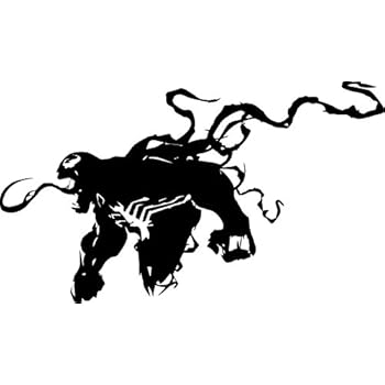 Download Venom Wall Decal Marvel Comics Gift Custom Silhouette ...