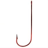 Mustad Aberdeen Hook Ringed - Red 6