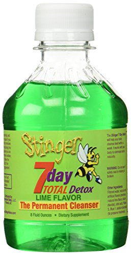 Stinger 7 Day Total Detox 8oz Permanent Cleanser - 1 Week Supply Stinger 7 Day Total Detox 8oz Permanent Cleanser - 1 Week Supply
