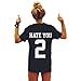 YITAN Women Fashion Print Cotton Casual Short Sleeve T shirt Top Tees Black Small